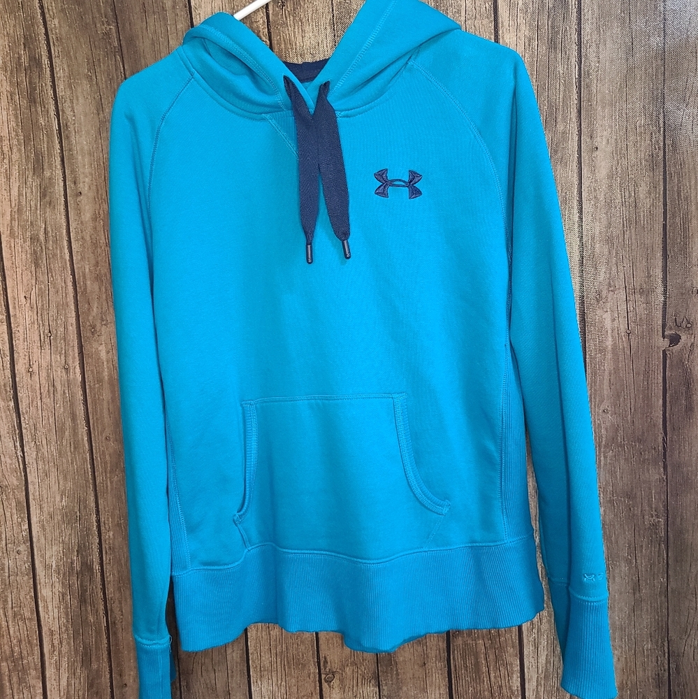 Under Armour UA Storm Blue Hoodie Medium
